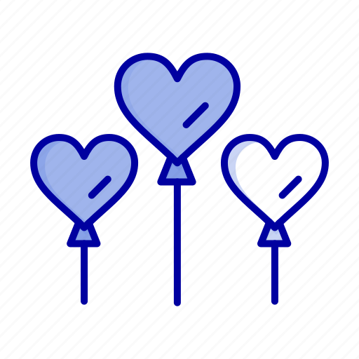 Balloon, heart, love icon - Download on Iconfinder