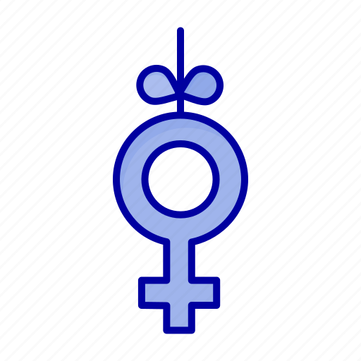 Gender, ribbon, symbol icon - Download on Iconfinder