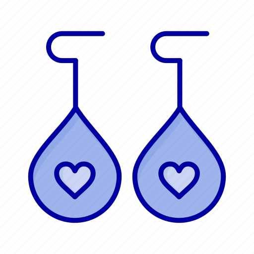 Earing, heart, love icon - Download on Iconfinder