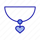 gift, heart, necklace