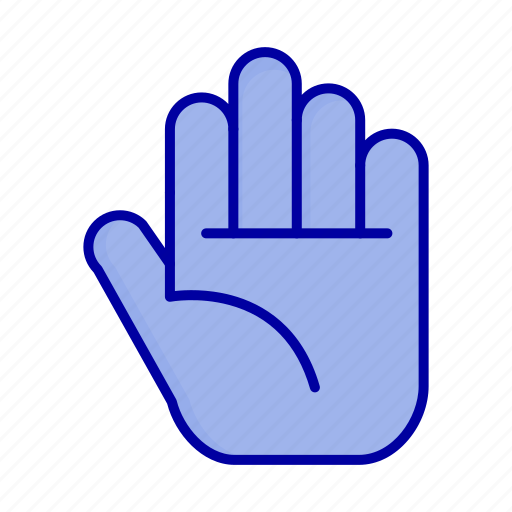 Hand, stop icon - Download on Iconfinder on Iconfinder