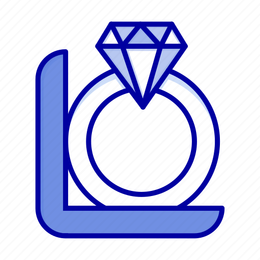 Box, diamond, gift, ring icon - Download on Iconfinder