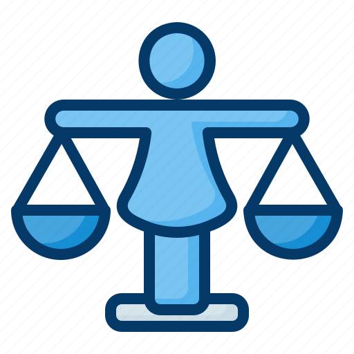 Balance, gender, equality, miscellaneous, humanpictos, scale, law icon - Download on Iconfinder