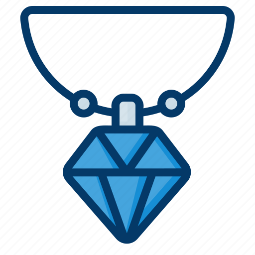 Pendant, jewel, jewelry, necklace, precious, stone, diamond icon - Download on Iconfinder