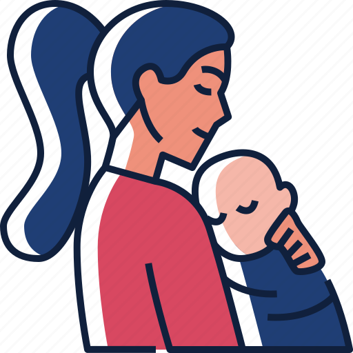 Mother, woman, family, child, love, female, mom icon - Download on Iconfinder