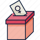 woman, voice, woman voice, vote, female, female symbol, participation