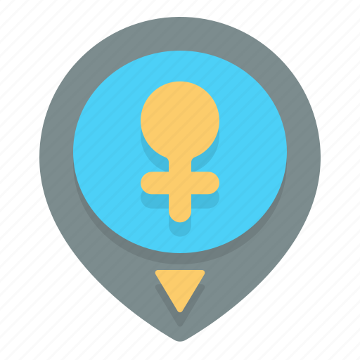 Location, woman, empowerment, ethical, cultures, position icon - Download on Iconfinder