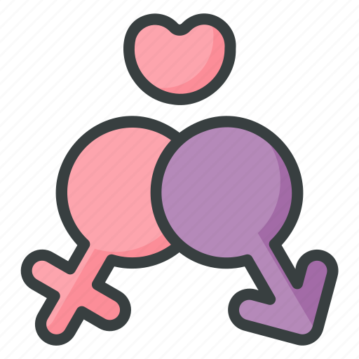 Married, husband, wife, couple, marriage, love, marital icon - Download on Iconfinder