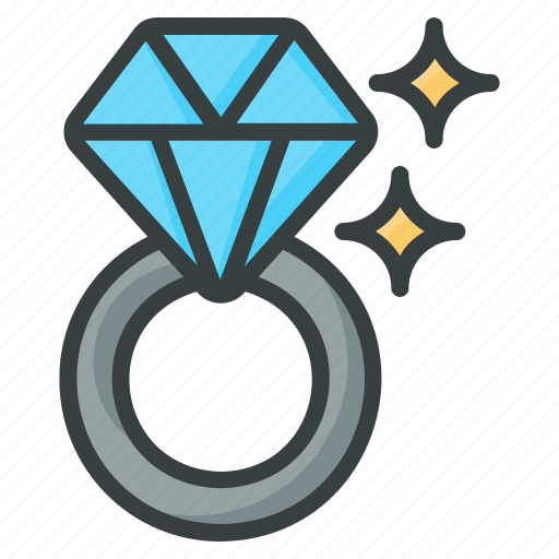 Wedding, ring, married, rings, engagement, jewelry icon - Download on Iconfinder