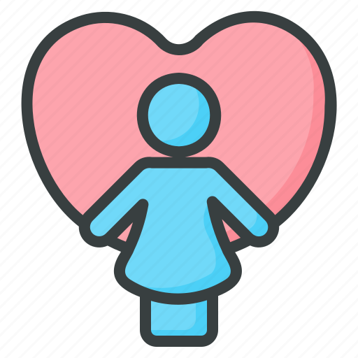 Women, love, venus, femenine, gender, heart, womens day icon - Download on Iconfinder