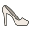 high heels, high-heeled, pump, footwear, fashion, shoes 