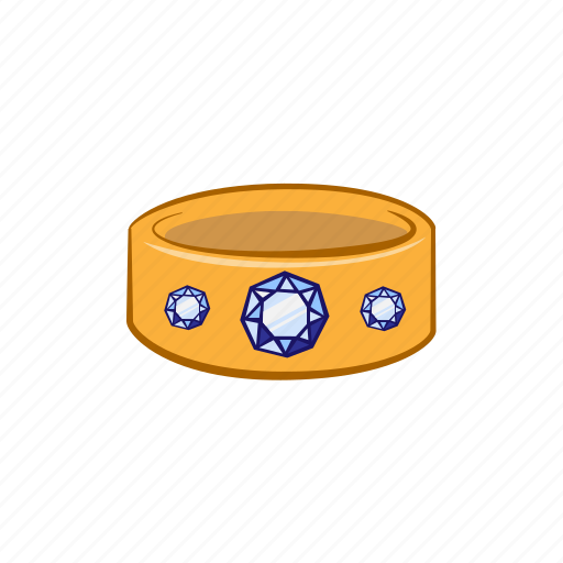 Accessories, bracelet, fashion, gem, golden, sapphire icon - Download on Iconfinder