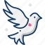 bird, dove, fly, peace, pigeon 