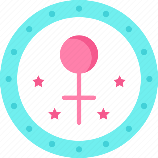 Female symbol, sign, stamp, woman icon - Download on Iconfinder