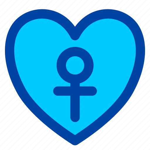Heart, love, romantic, female, women, womens day, feminism icon - Download on Iconfinder