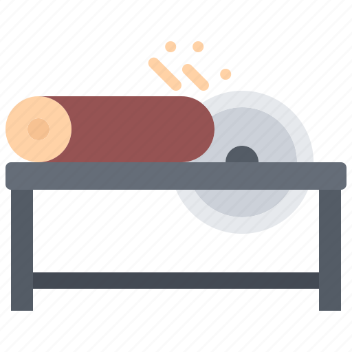 Circular, saw, table, wood, tree, joiner, carpenter icon - Download on Iconfinder