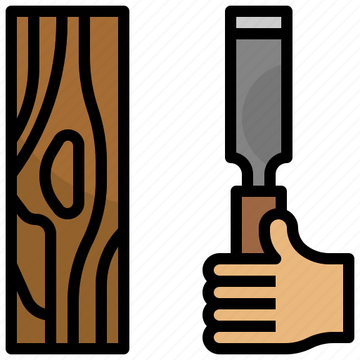 Chisel, construction, tools, home, repair, wood, carpenter icon - Download on Iconfinder