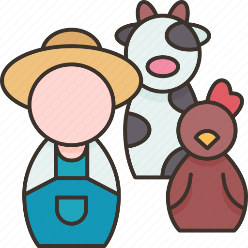 Farm, skittles, game, play, toy icon - Download on Iconfinder