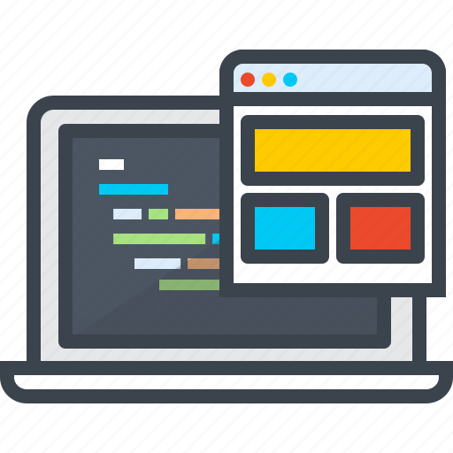 Coding, develop, developer, responsive, web, work icon - Download on Iconfinder