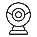 webcamround, webcamcomputer, hardwarewebcamelectronicscommunicationscameratechnology