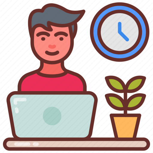 Flexible, working, hours, time, management, workforce, optimization icon - Download on Iconfinder