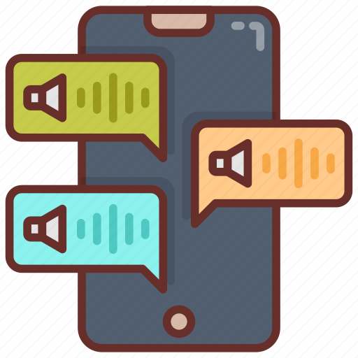 Voice, message, audio, memo, vocal, communication, sound icon - Download on Iconfinder