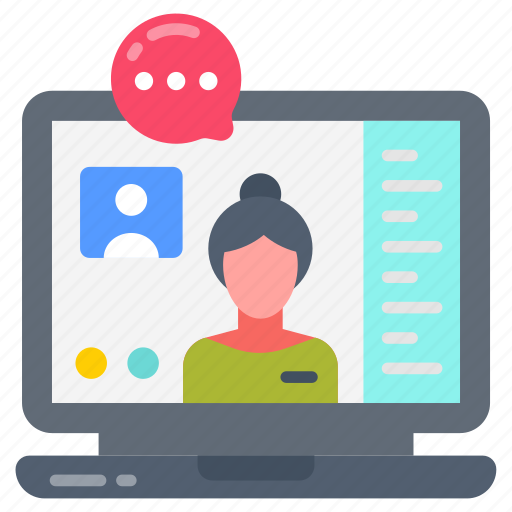 Online, discussion, virtual, chat, web, forum icon - Download on Iconfinder