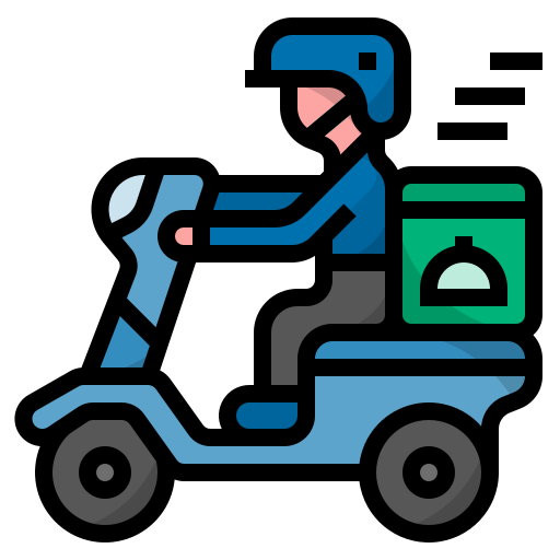 Delivery, food, meal, order, food delivery icon - Free download