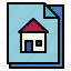 document, home, house 