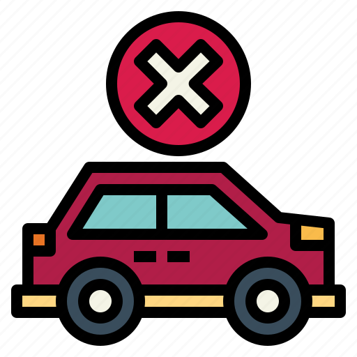 Car, no, transportation icon - Download on Iconfinder