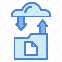 cloud, data, drive, file, storage, work