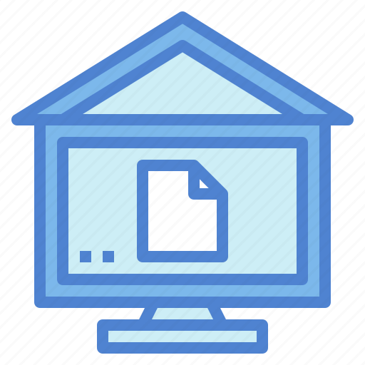 Computer, desktop, home, house icon - Download on Iconfinder