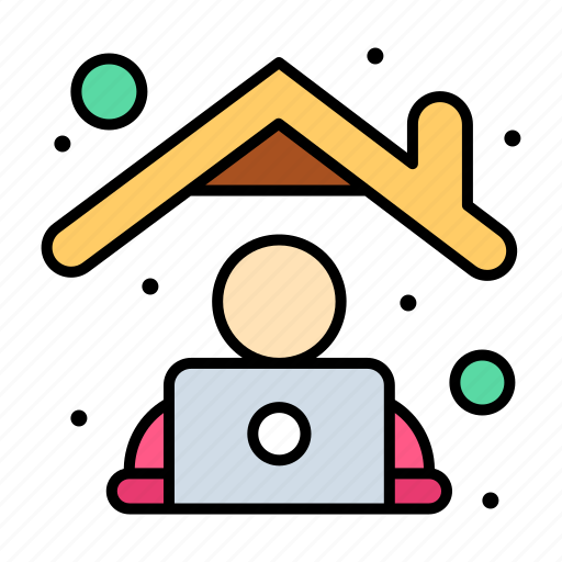 Employee, home, office, work icon - Download on Iconfinder