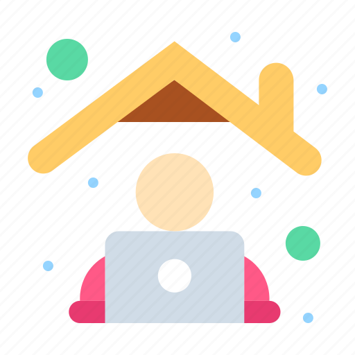 Employee, home, office, work icon - Download on Iconfinder