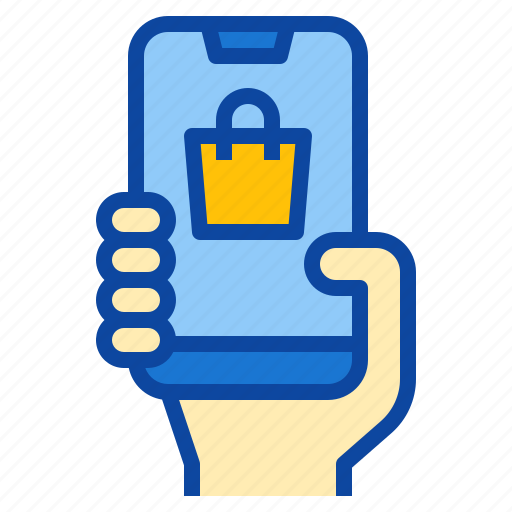 At, delivery, home, mobile, online, shopping, work icon - Download on Iconfinder