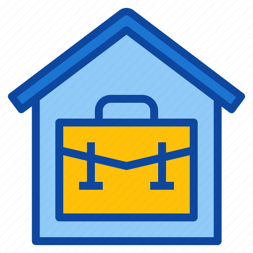 At, home, office, online, stay, work, workplace icon - Download on Iconfinder