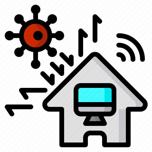 Home, man, no, tie, work icon - Download on Iconfinder