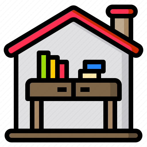 Desk, file, home, house, work icon - Download on Iconfinder