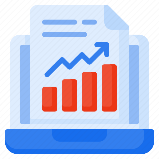 Analytics, bar, chart, computer, online, report, statistics icon - Download on Iconfinder