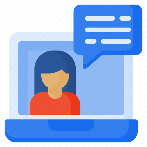 Call, computer, conference, laptop, video, videocall, webcam icon - Download on Iconfinder