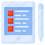 checklist, list, planning, schedule, tablet, task, to do list 