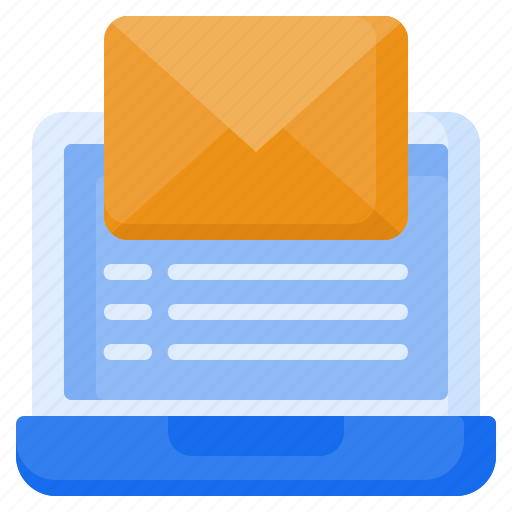Computer, email, envelope, laptop, mail, message, send icon - Download on Iconfinder