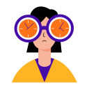 working, hours, time, clock, employment, character
