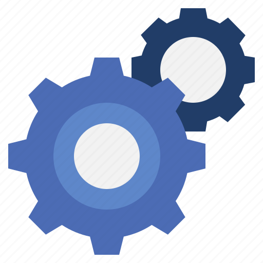 Cogwheel, gear, work, in, progress, process, setting icon - Download on Iconfinder