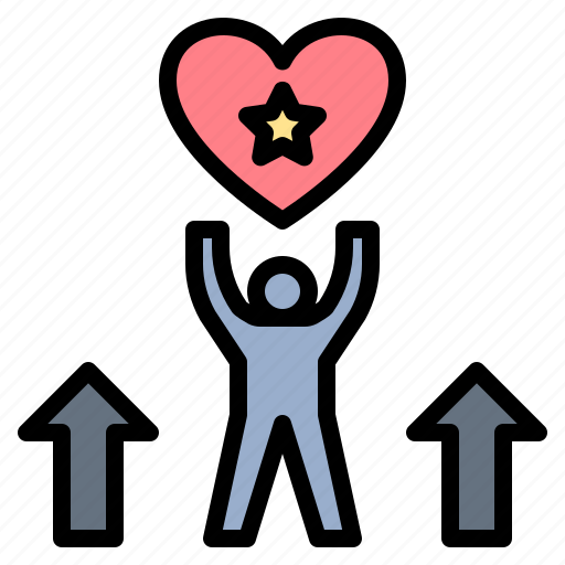 Happiness, love, motivation, success, winner icon - Download on Iconfinder