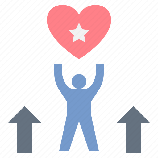 Happiness, love, motivation, success, winner icon - Download on Iconfinder