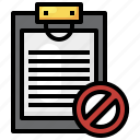 banned, clipboard, file, register
