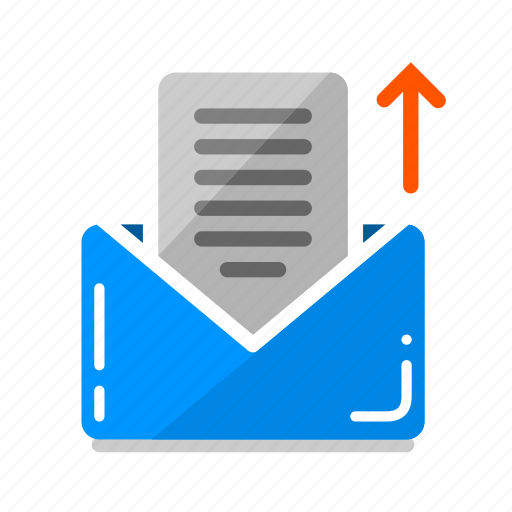 Email, email sent, gmail, letter, message, send, work icon - Download on Iconfinder