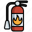 fire, extinguisher, safety, protection, security, danger 