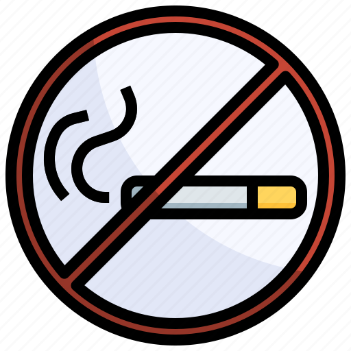 No, smoking, sign, cigarette, stop, smoke icon - Download on Iconfinder